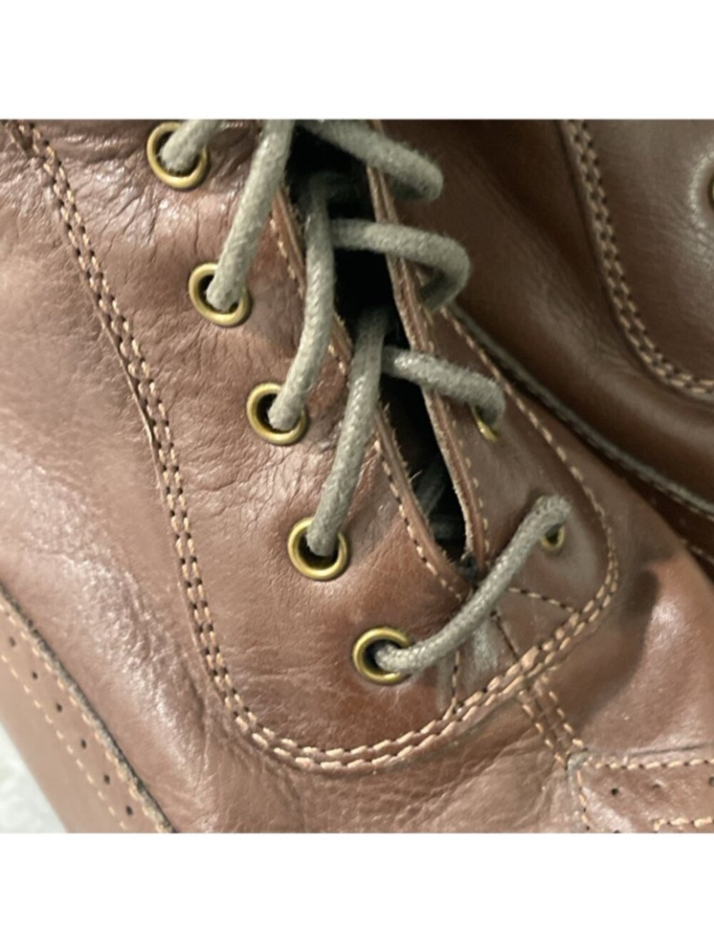 Rawhide Abilene Boots Size 7.5 Victorian Lace Up Brown Leather Cosplay Packer - Picture 16 of 16